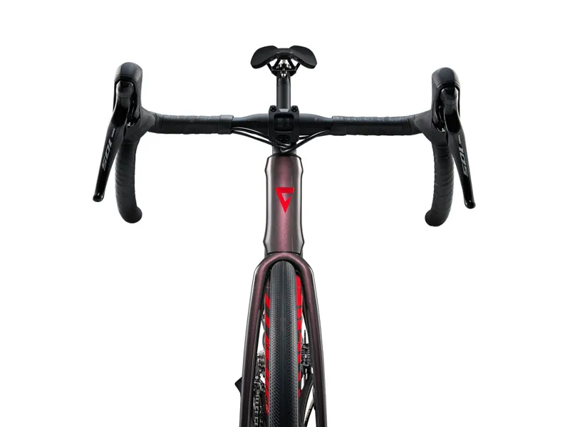 2024 Giant Defy Advanced 2 - Endurance Road Bike - Tiger Red-5