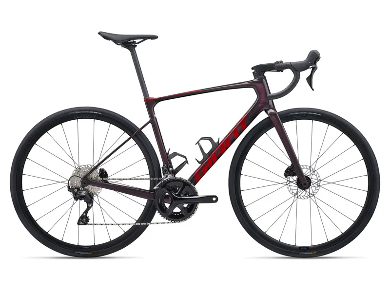 2024 Giant Defy Advanced 2 - Endurance Road Bike - Tiger Red