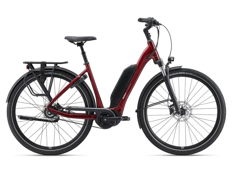 2024 Giant Expression E+ 0 Electric Hybrid Bike - Sangria