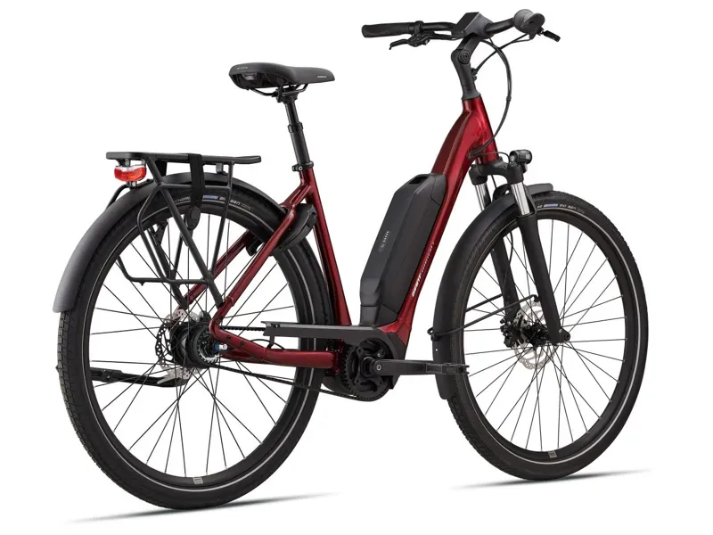 2024 Giant Expression E+ 0 Electric Hybrid Bike - Sangria-1