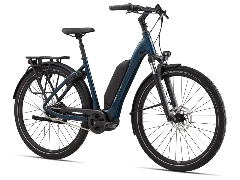2024 Giant Expression E+ 1 Electric Hybrid Bike - Gloss Cosmos Navy-1