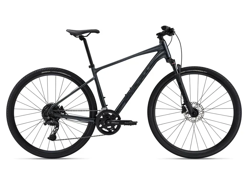 2024 Giant Roam 1 Disc Hybrid Bike in Black Diamond