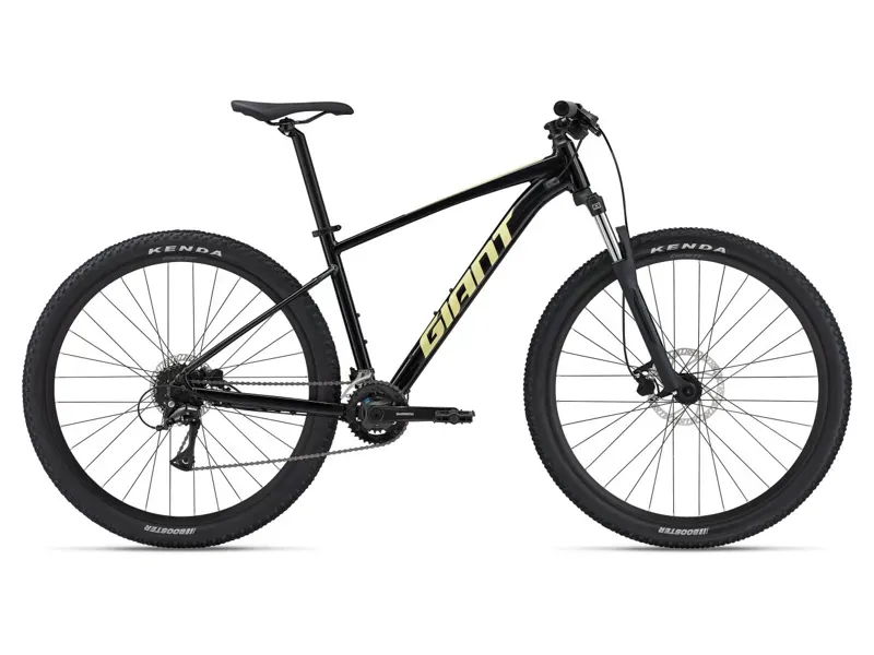 2023 Giant Talon 3 29-inch Hardtail MTB in Gloss Metallic Black/Muscat Blanc