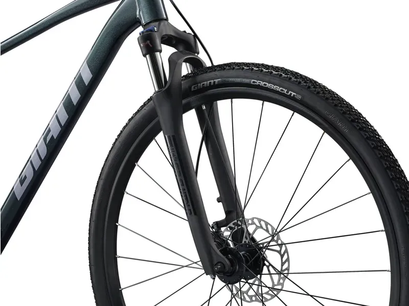 2026 Giant Roam 2 Gravel Bike in Asphalt Green-3