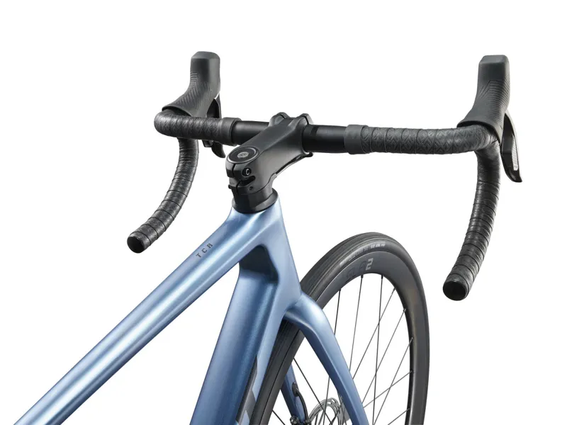 2025 Giant TCR Advanced 0 - SRAM AXS equipped Road Race Bike - Frost Silver-2