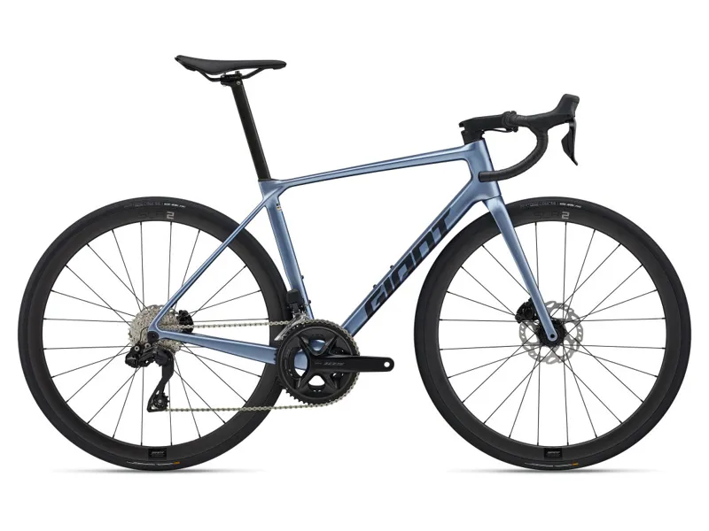 2025 Giant TCR Advanced 0 - 105 Di2 equipped Road Race Bike - Frost Silver
