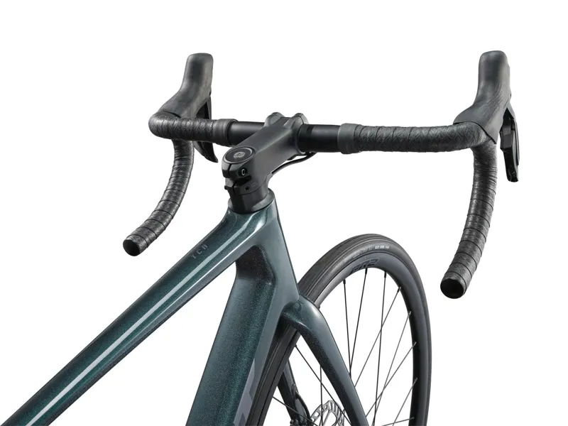 2025 Giant TCR Advanced 1 - 105 Di2 equipped Road Race Bike - Asphalt Green-5