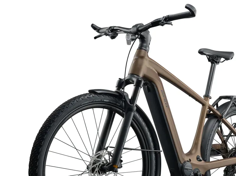 2026 Giant Explore E+ 3 - Electric Hybrid Bike - Pyrite Brown-7