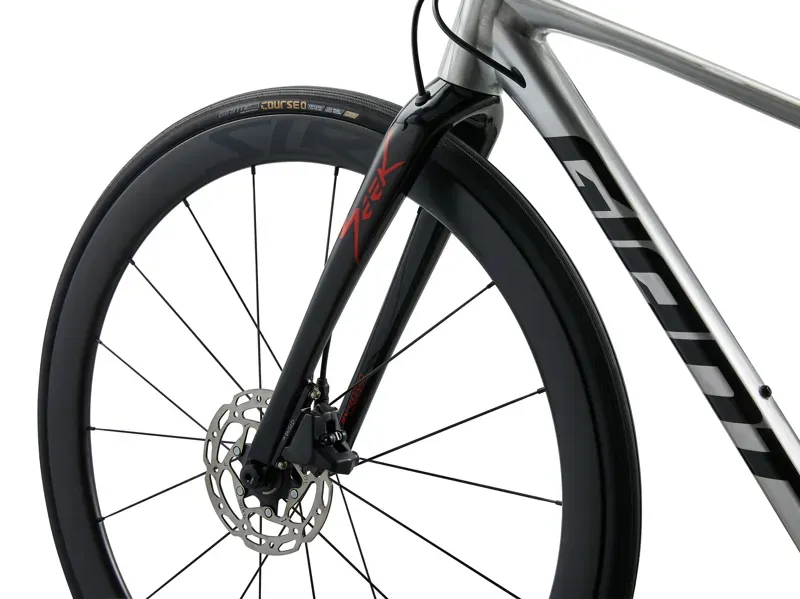 2026 Giant Seek 1 Kids Bike in Raw Aluminum-5