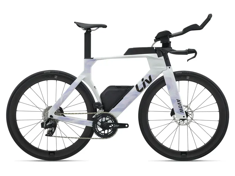 Liv Avow Advanced SL 2 Triathlon Bike in Pearl White