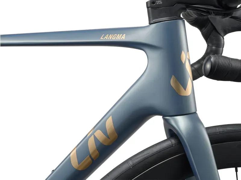 Liv Langma Advanced 0 Road Bike in Midnight Pine-2