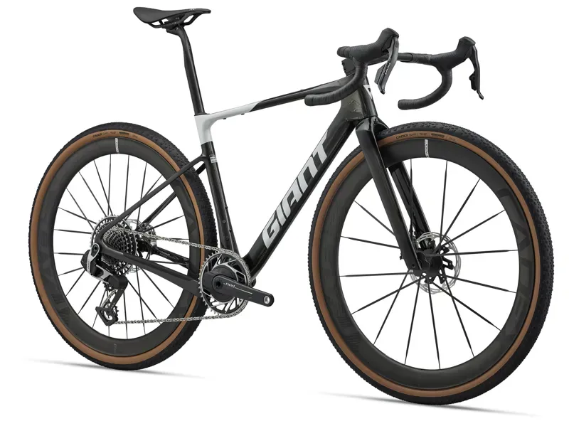 Giant Revolt Advanced SL 0 Gravel Bike in RawCarbon/Prismpearl-1