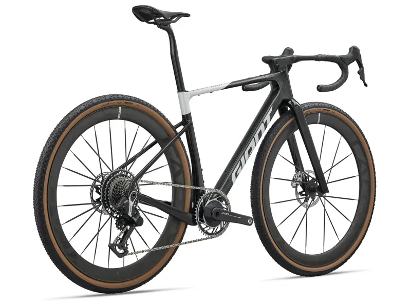 Giant Revolt Advanced SL 0 Gravel Bike in RawCarbon/Prismpearl-2