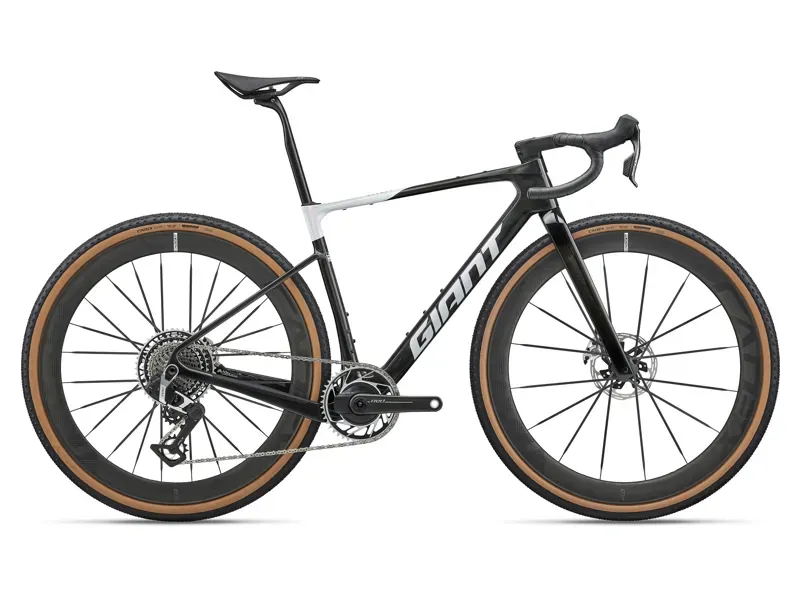 Giant Revolt Advanced SL 0 Gravel Bike in RawCarbon/Prismpearl