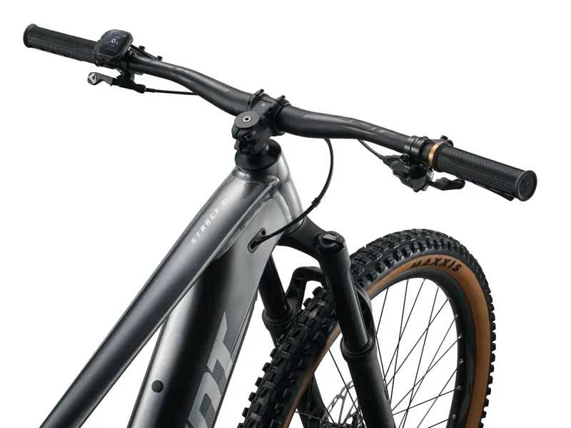 2027 Giant Stance E+ 1 eMountain Bike in Charcoal/Black-2