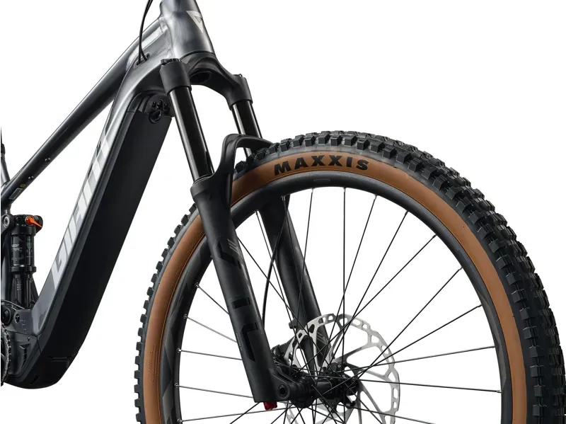2027 Giant Stance E+ 1 eMountain Bike in Charcoal/Black-3