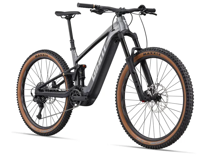 2027 Giant Stance E+ 1 eMountain Bike in Charcoal/Black-1