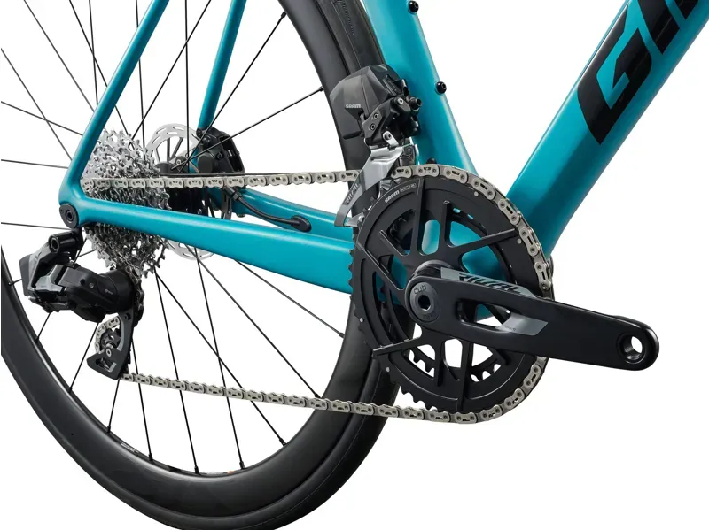 2027 Giant TCR Advanced 0-AXS Road Bike in Teal-4