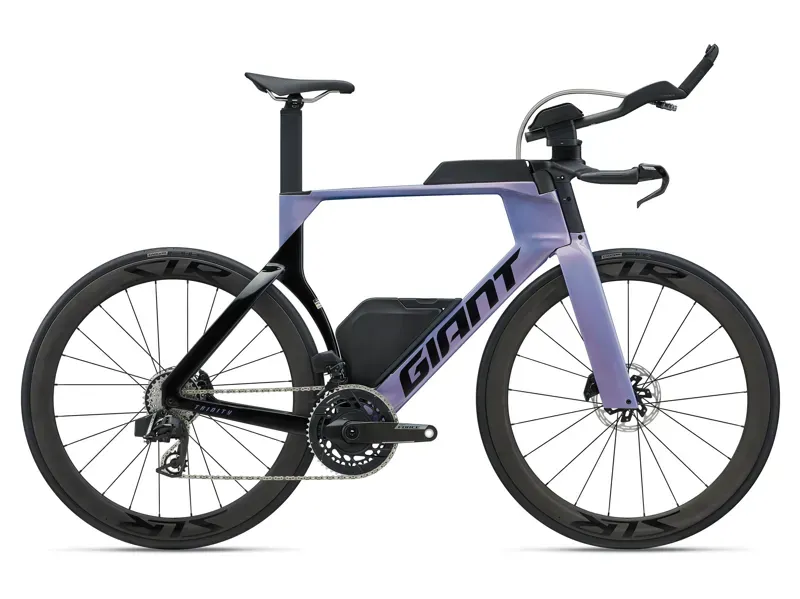 Giant Trinity Advanced SL 1 Triathlon Bike in Ember Violet/Black