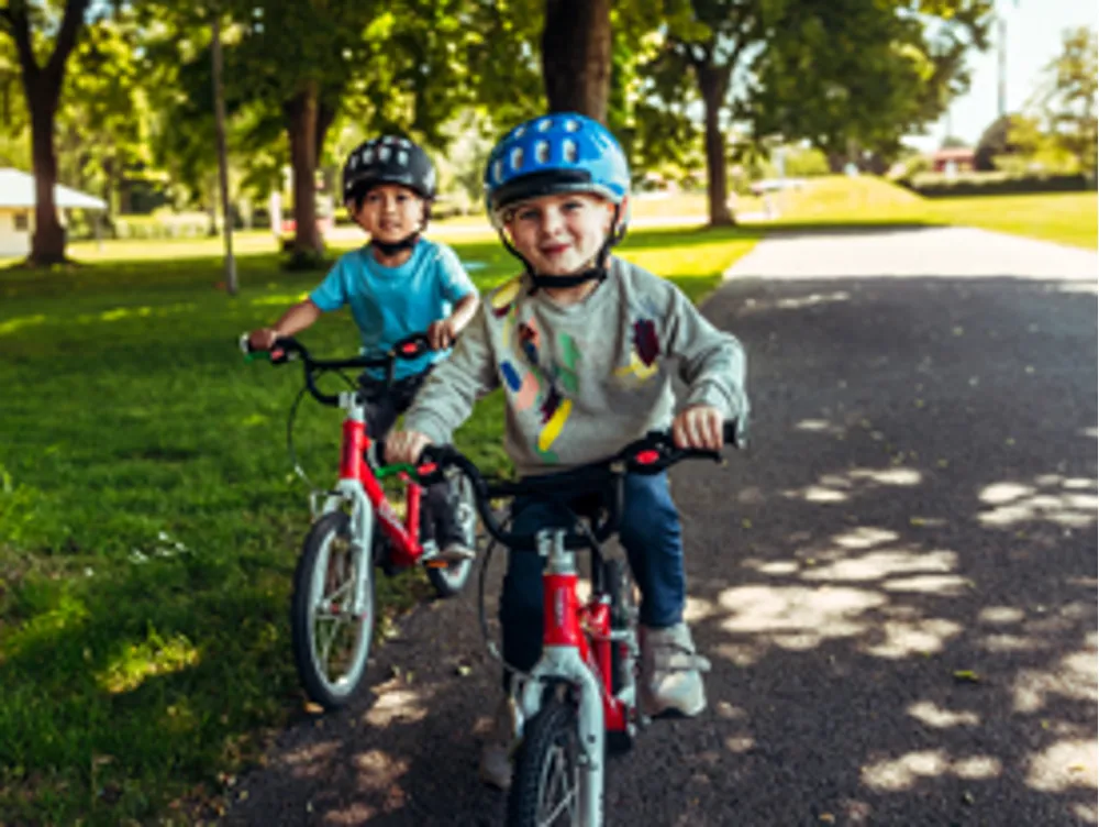 Woom Original 2 pedal bike designed for kids aged 3-4
