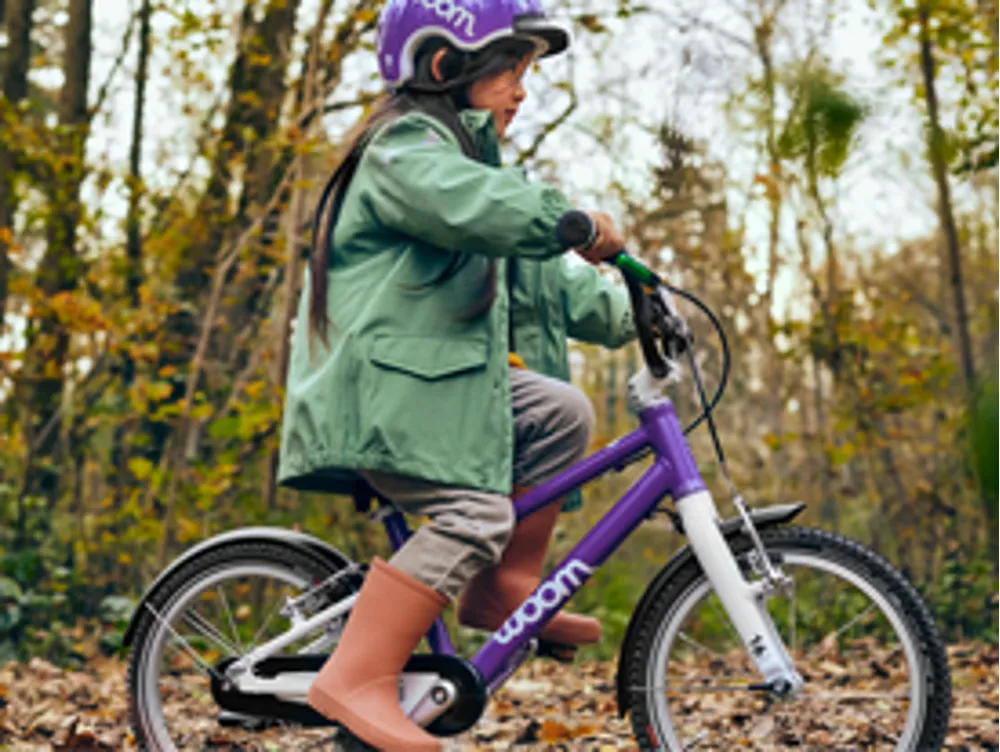 Woom Original 3 kids bike for ages 4-5 with lightweight frame