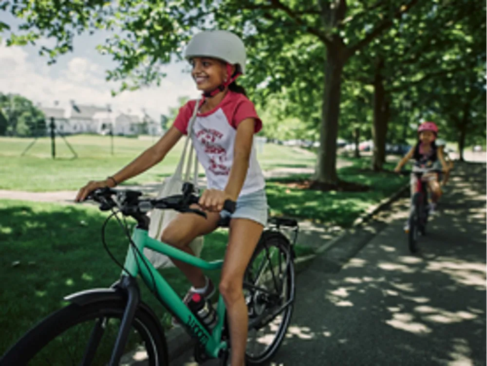 Woom Explore versatile kids bike designed for off-road adventures
