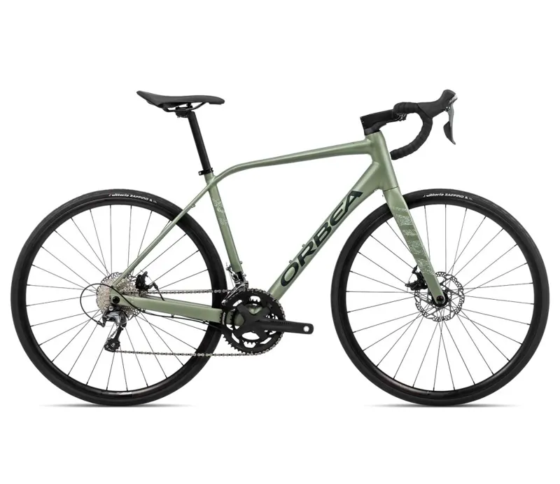 Orbea Avant H40 Road Bike in Metallic Green Artichoke