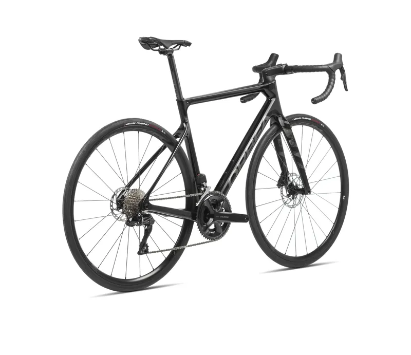 Orbea Orca M21eTeam Pwr Road Bike In Carbon Raw-2