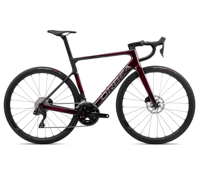 Orbea Orca M30iLtd Pwr Road Bike in Red Wine 