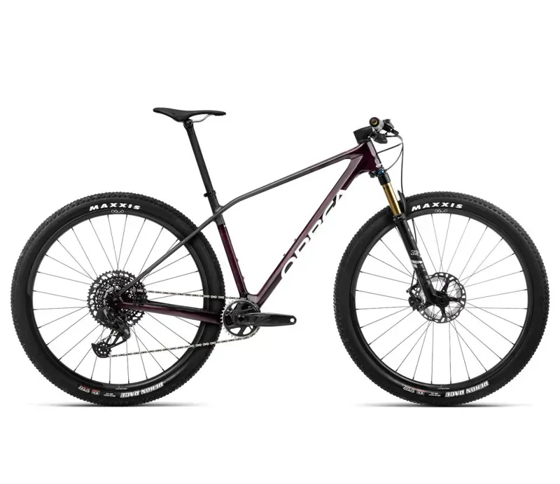 Orbea Alma M-Pro Mountain Bike In Wine Red Carbon