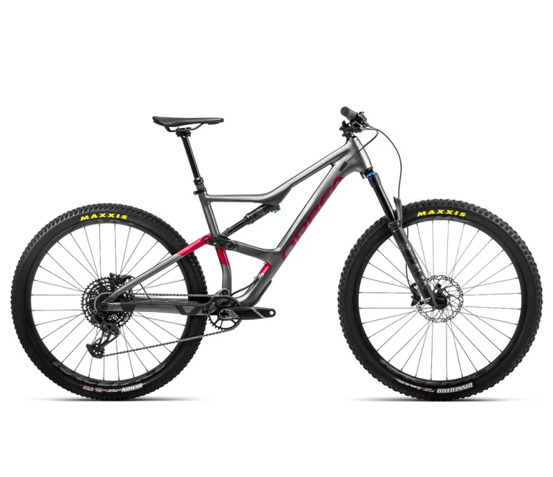 Orbea Occam H20-Eagle Mountain Bike In Glitter Anthracite-Metallic Red
