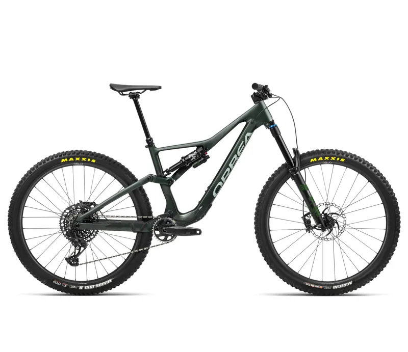 Orbea Rallon M10 Mountain Bike In Forest Green Carbon/Blue Stone
