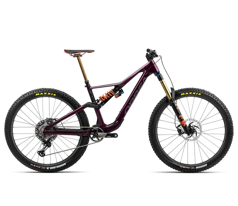 2023 Orbea Rallon M-Ltd Mountain Bike In Metallic Mulberry/Black
