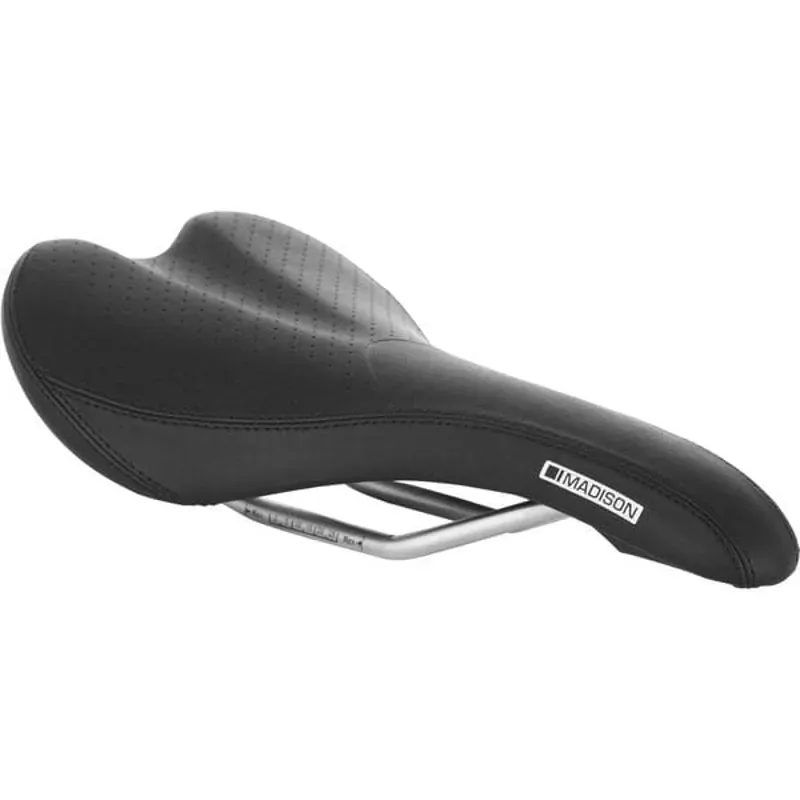 Madison Saddles Flux Classic Saddle Black - Standard Fit