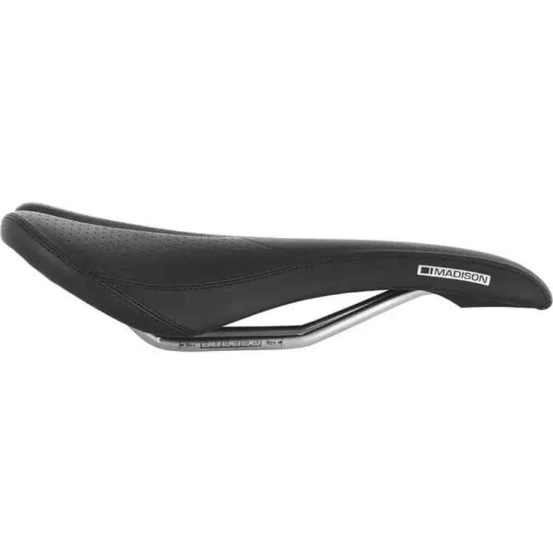Madison Saddles Flux Classic Saddle Black - Standard Fit-1