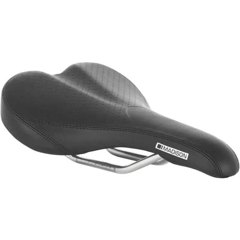 Madison Saddles Flux Classic Saddle Black - Standard Fit-4