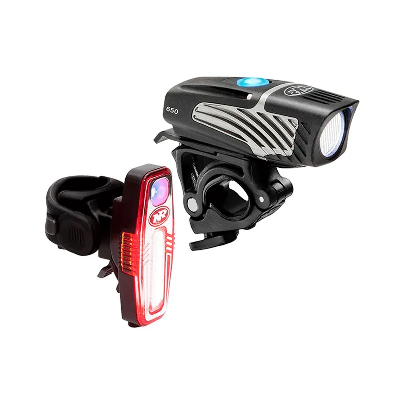 Niterider Lumina Micro 650 / Sabre 80 Combo Light Set In black