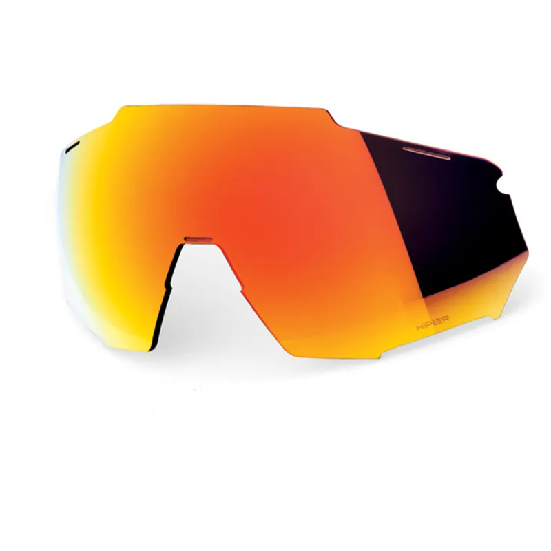 100 Percent Racetrap Replacement HiPer Mirror Lens in Red