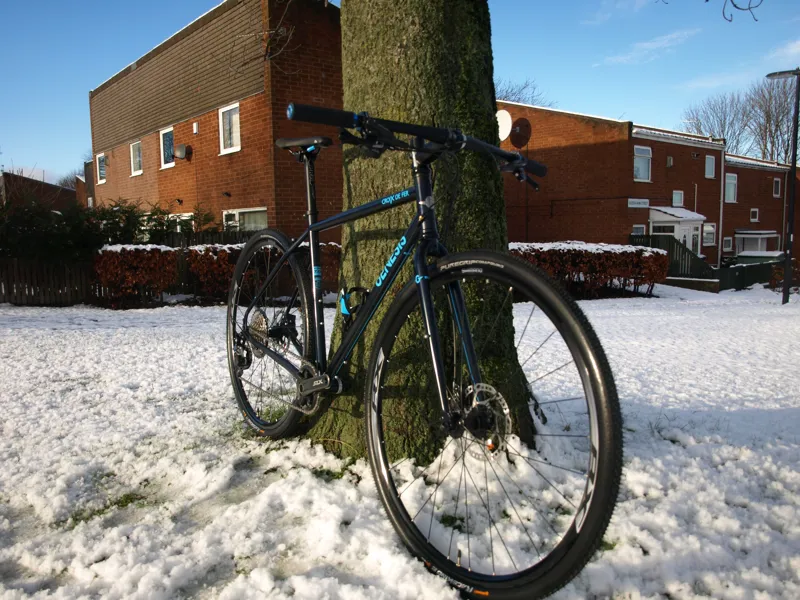 Genesis Croix de Fer Custom Build Unisex Cyclocross Bike Navy Blue-2