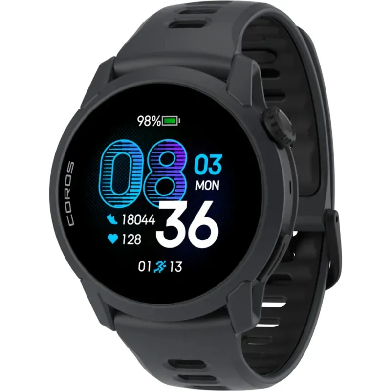 Coros PACE 4 GPS Sport Watch Silicone in Black