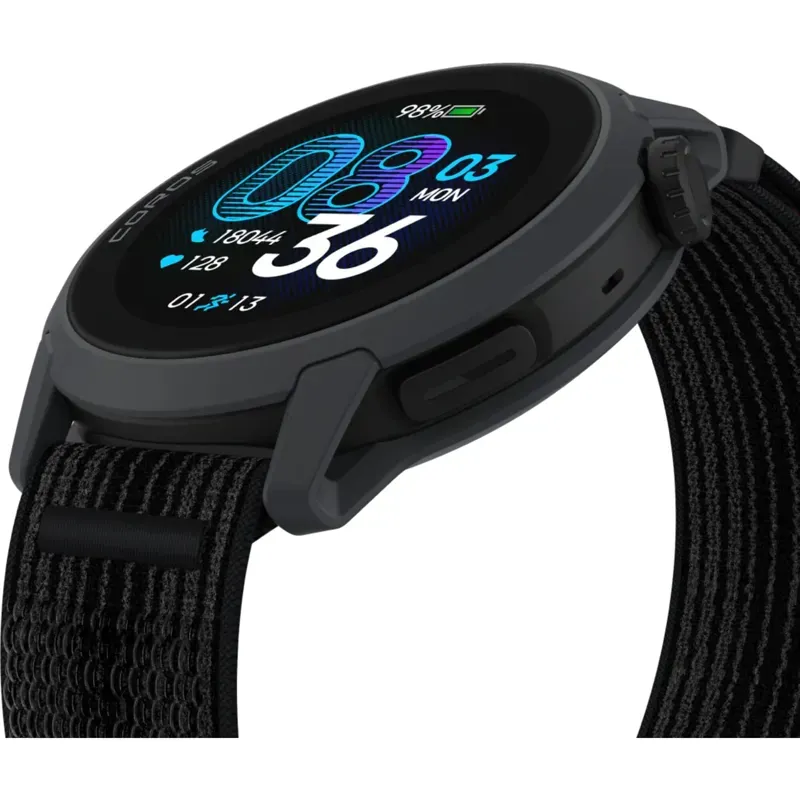 Coros PACE 4 GPS Sport Watch Nylon in Black-2
