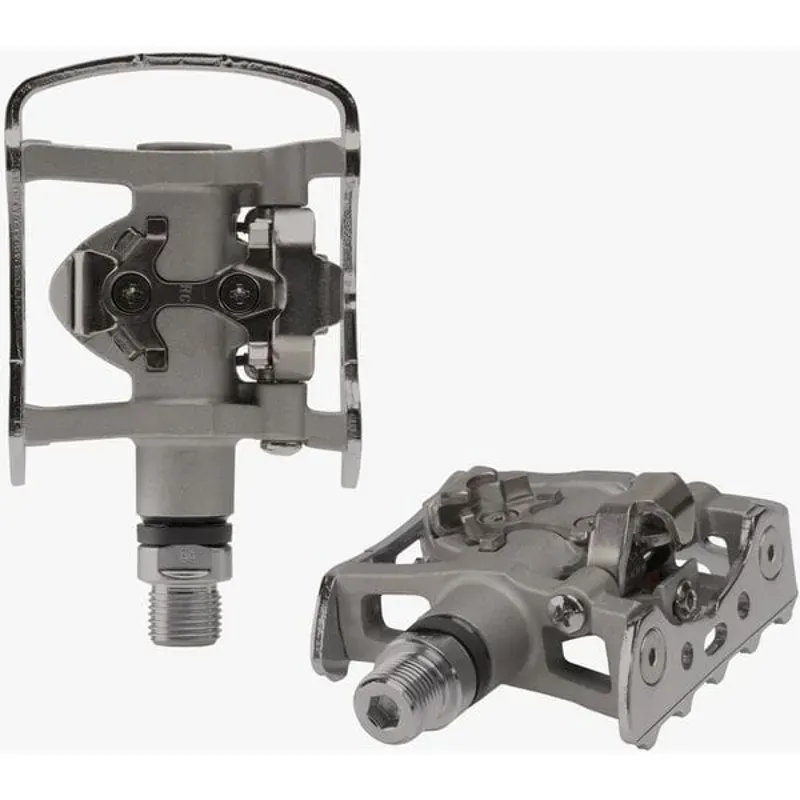 Shimano M324 SPD Touring Pedals in Silver-3