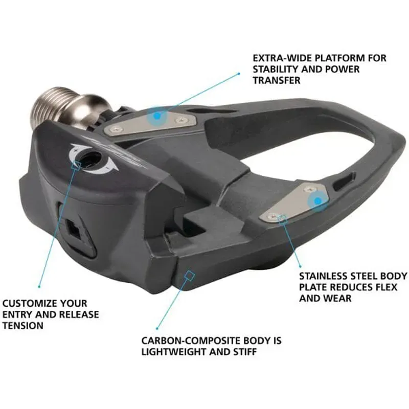 Shimano 105 PD-R7000 SPD-SL Road Pedals-1