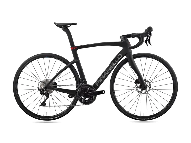 Pinarello F1 105 Disc Road Competition Bike in Carbon Red Matt