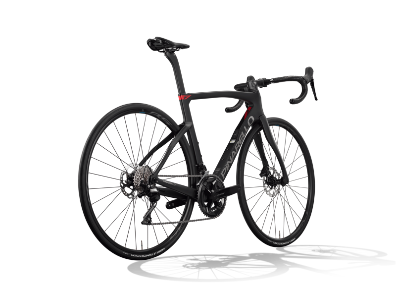 Pinarello F1 105 Disc Road Competition Bike in Carbon Red Matt-1
