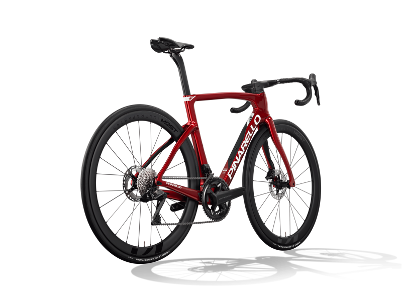 Pinarello F7 Ultegra Di2 H211 Road Competition Bike in Starry Red Shiny-2