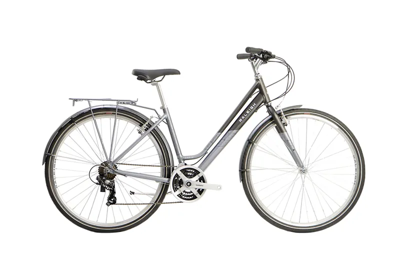 Raleigh Pioneer - Low Step Frame - Black / Silver