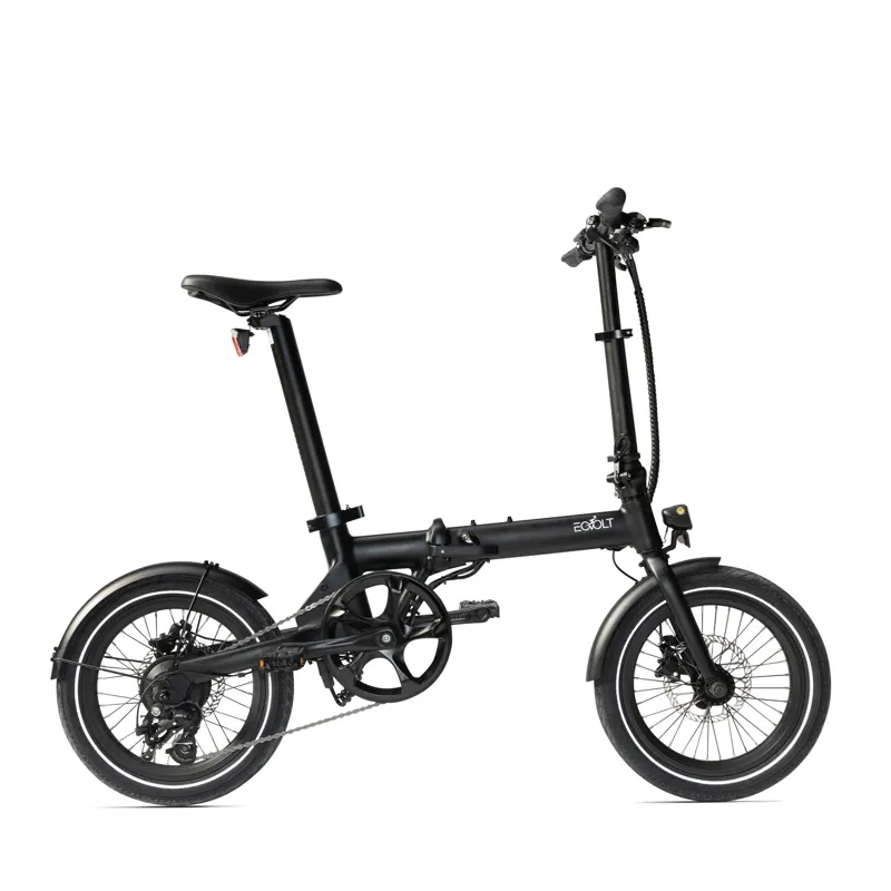 2022 Eovolt Morning - Folding Electric Bike - Onyx Black