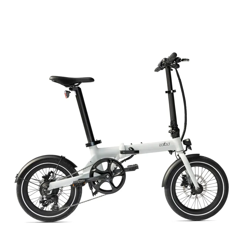 2022 Eovolt Morning - Folding Electric Bike - Moon Grey