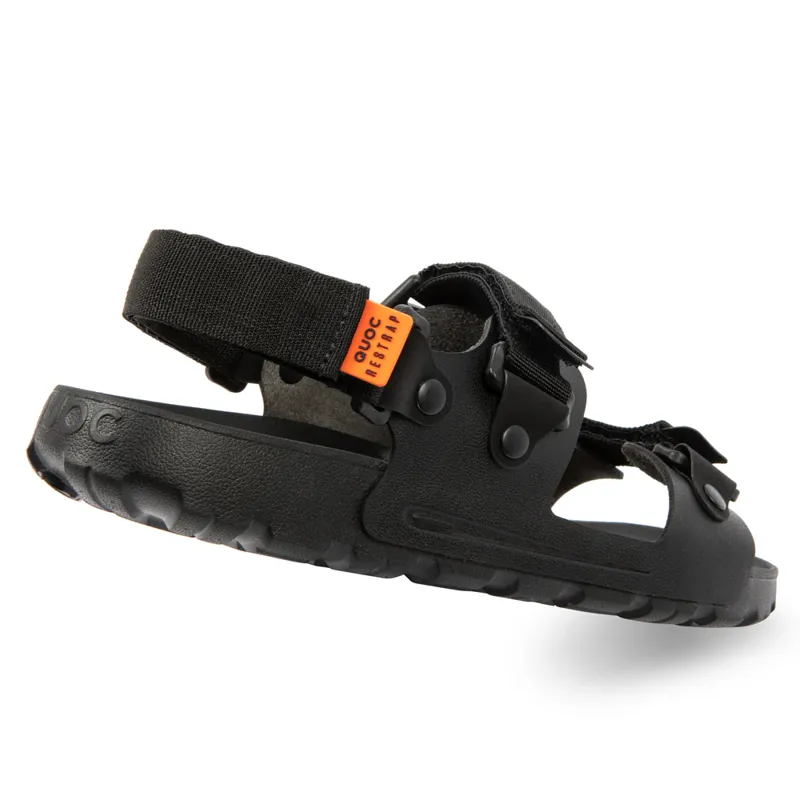 Quoc X Restrap Sandal - Black-6